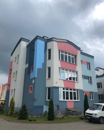 Ремонт фасада детского сада